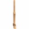 Ekena Millwork Davenport Timber Gable Bracket, Western Red Cedar, 108"W x 63"H x 3 1/2"D x 5 1/2"F, 14/12 Pitch GBW108X63X0406DAV00SWR - alternate 4